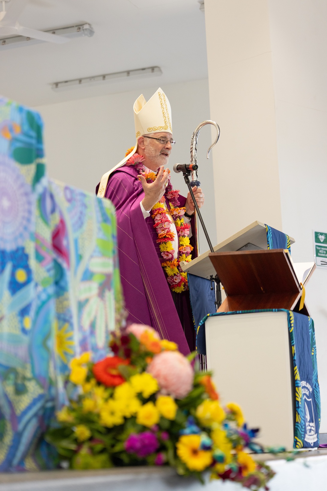 Archbishop Shane Mackinlay at the 50th Anniversary Opening Liturgy